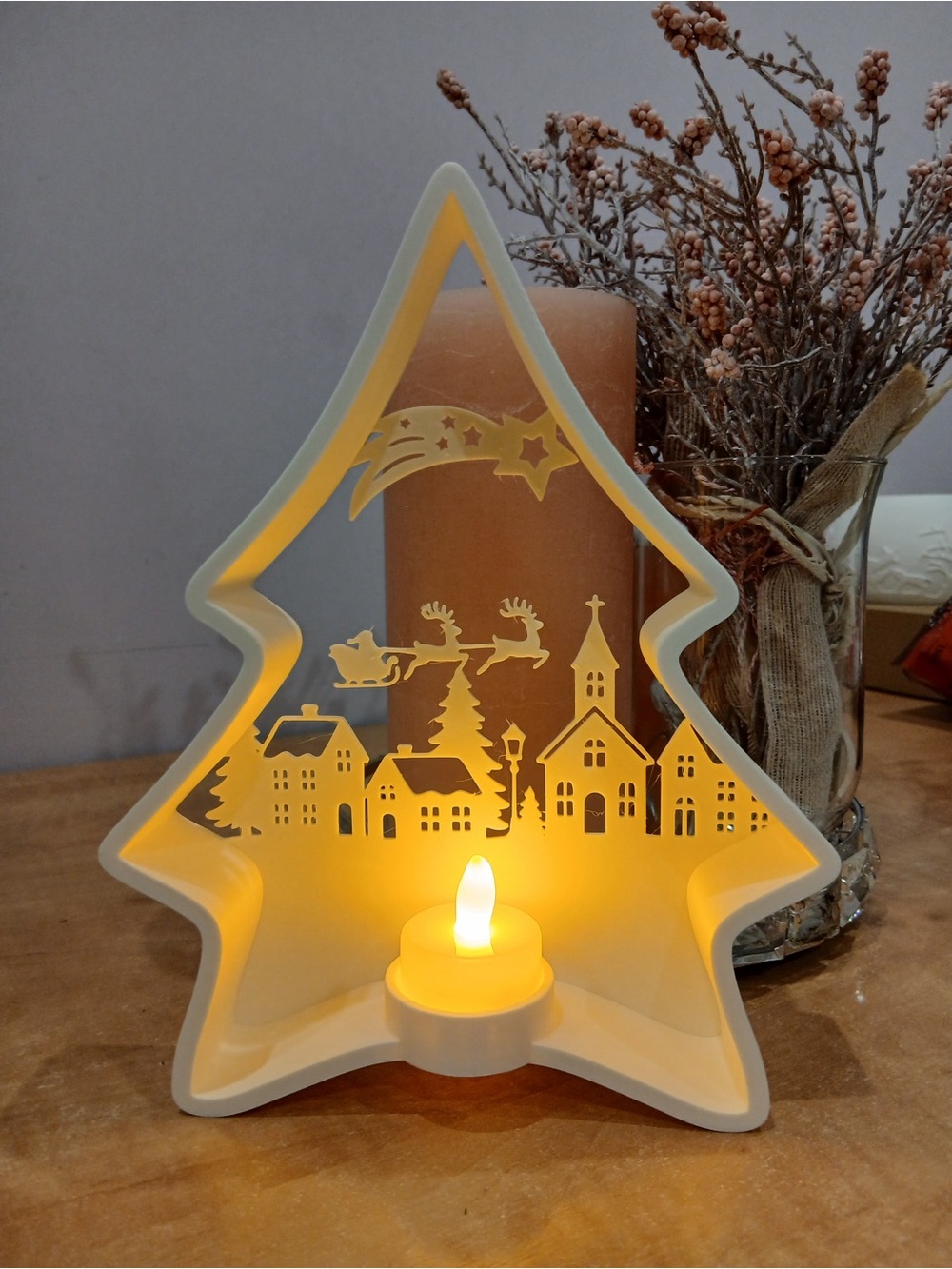 White Christmas Tree decor